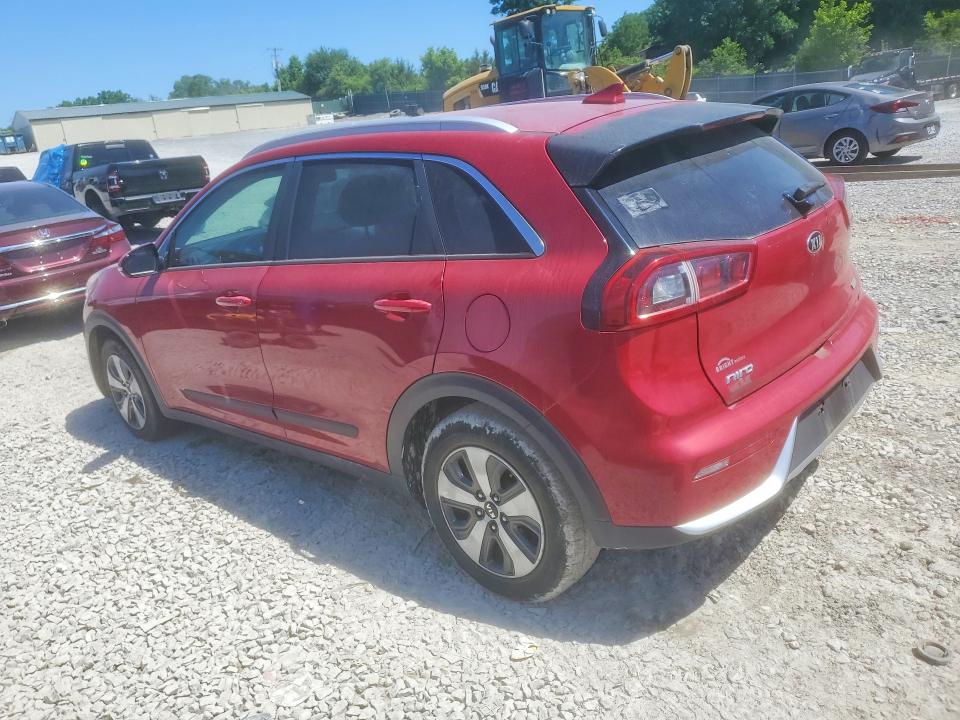 2018 Kia Niro VIN KNDCC3LC6J5119977 COPART salvage auction — MINOR DENT/SCRATCHES, Tn - Certificate Of Title (P), sold $3,450 on 2026-07-23 (photo 2)