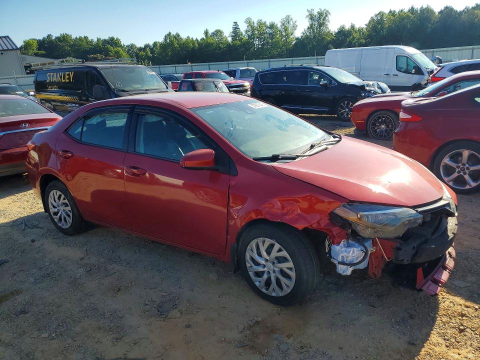 2017 Toyota Corolla VIN 2T1BURHE5HC872063 COPART salvage auction — FRONT END, Salvage Title, sold $3,000 on 2026-07-31 (photo 4)