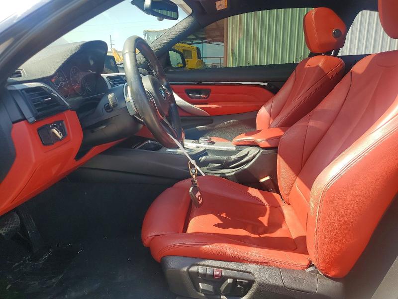 2015 BMW 4er VIN WBA3N3C53FK234280 COPART salvage auction — FRONT END, Tx - Salvage Vehicle Title, sold $4,900 on 2026-07-08 (photo 7)