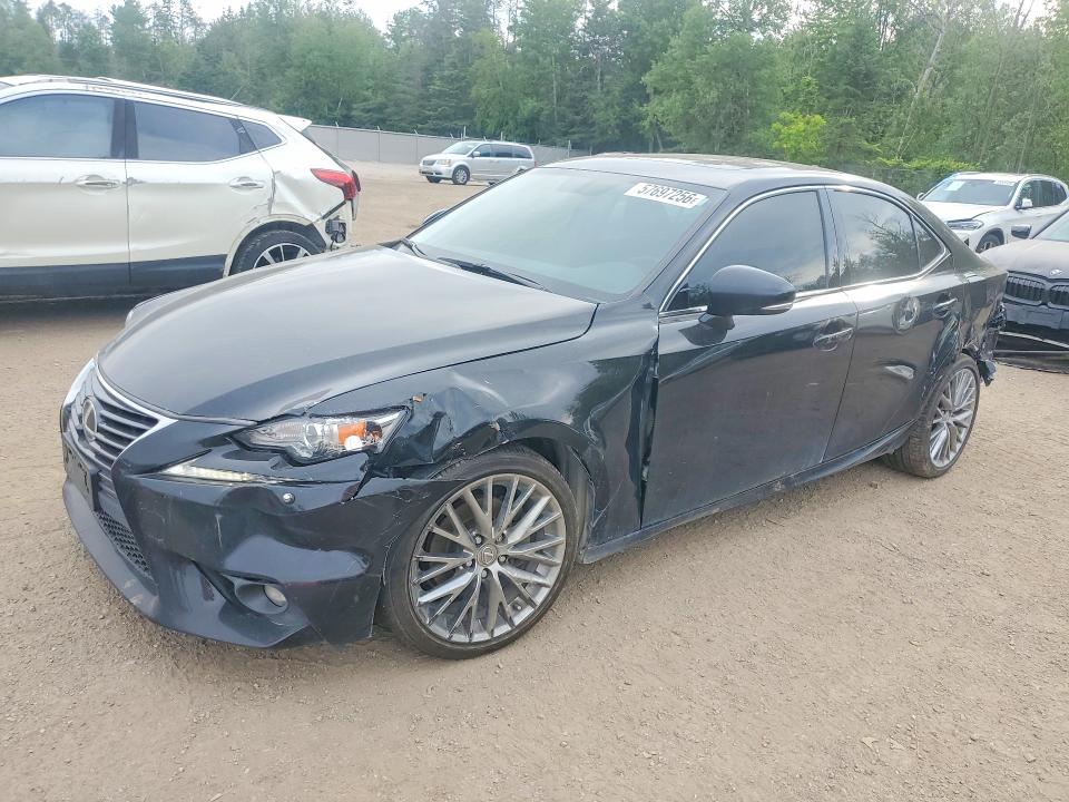2015 Lexus Is VIN JTHCF1D24F5016600 COPART salvage auction — REAR END, On - Permit Salvage, sold $500 on 2026-07-23 (photo 1)