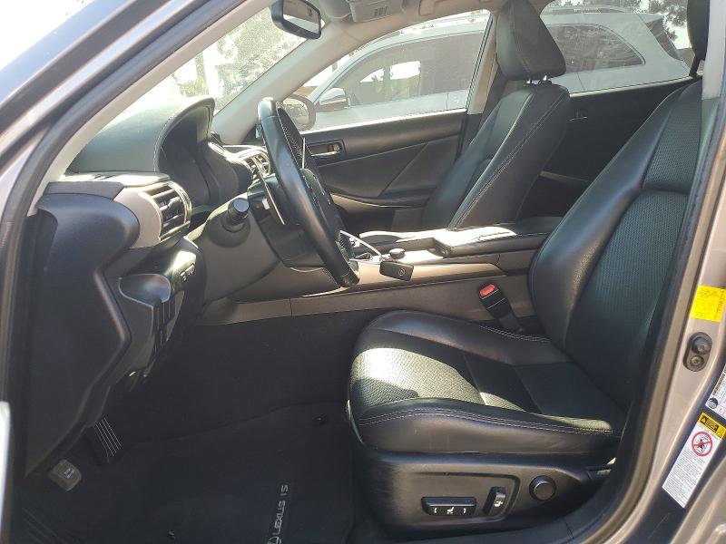 2015 Lexus Is VIN JTHBF1D27F5053779 COPART salvage auction — FRONT END, Ca - Salvage Certificate, sold $3,550 on 2026-07-30 (photo 7)