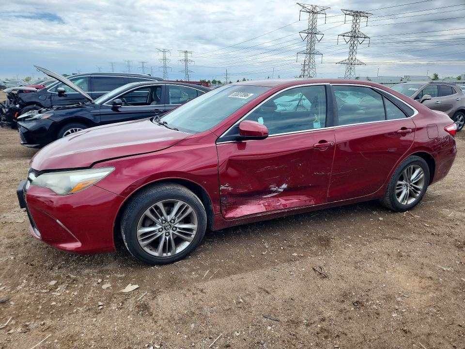 2016 Toyota Camry VIN 4T1BF1FK1GU566043 COPART salvage auction — SIDE, Wv - Salvage Certificate, sold $2,300 on 2026-07-02 (photo 1)