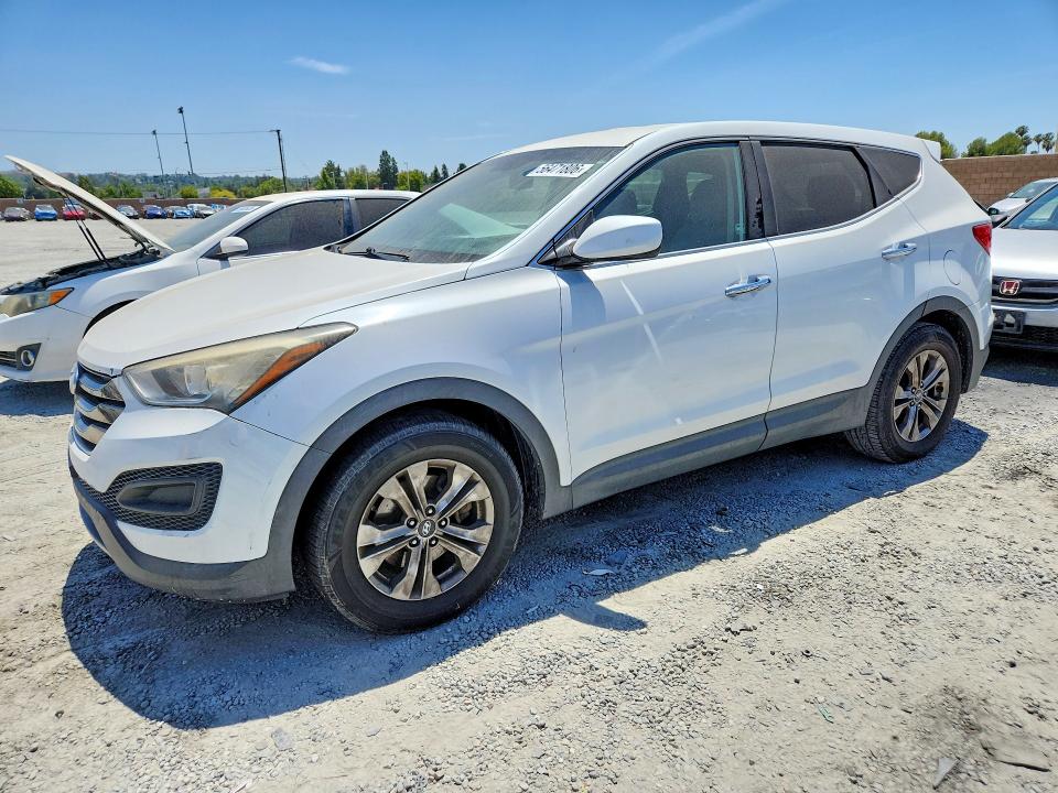 2016 Hyundai Santa fe VIN 5XYZT3LB4GG326577 COPART salvage auction — REAR END, Mt - Dis/Dlr/Exp Only Clean Title, sold $1,250 on 2026-07-29 (photo 1)