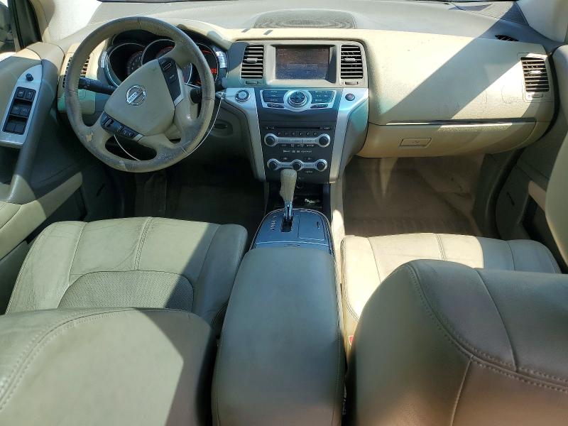 2009 Nissan Murano VIN JN8AZ18W99W208286 COPART salvage auction — SIDE, MA - CERT OF TITLE-RECONSTRCTD COLL, sold $400 on 2026-07-20 (photo 8)
