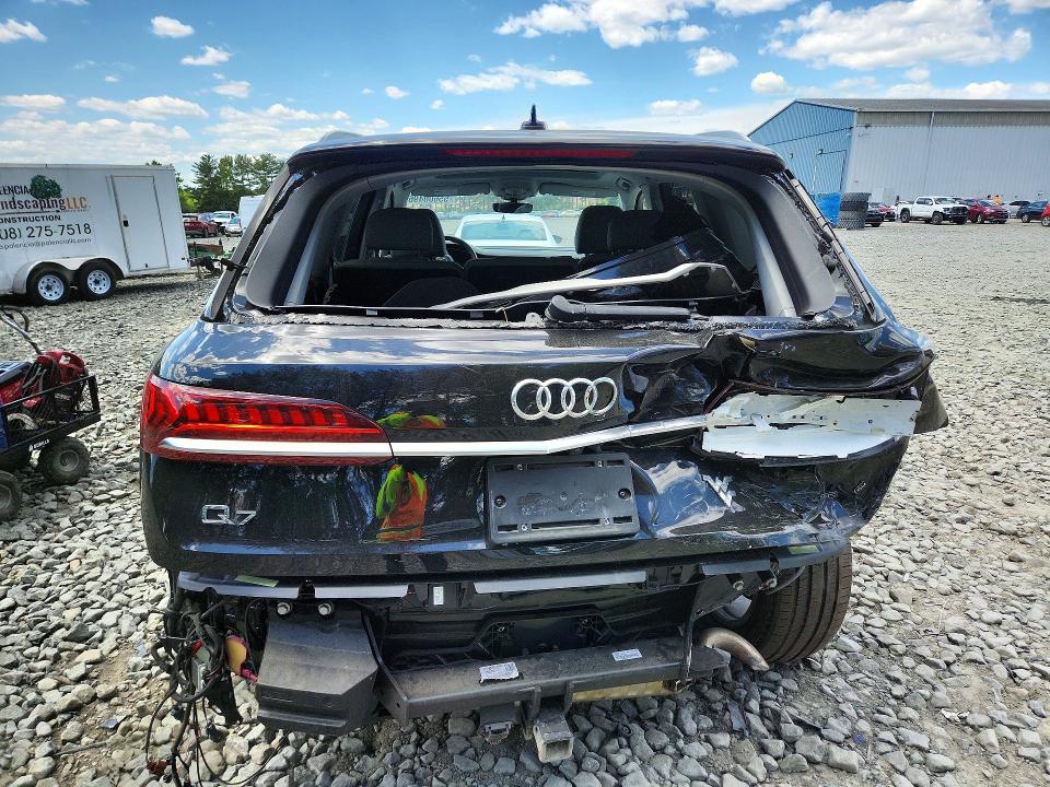 2023 Audi VIN WA1AXBF72PD013183 COPART salvage auction — REAR END, NJ - CERT OF TITLE-SALVAGE, sold $15,300 on 2026-07-27 (photo 6)