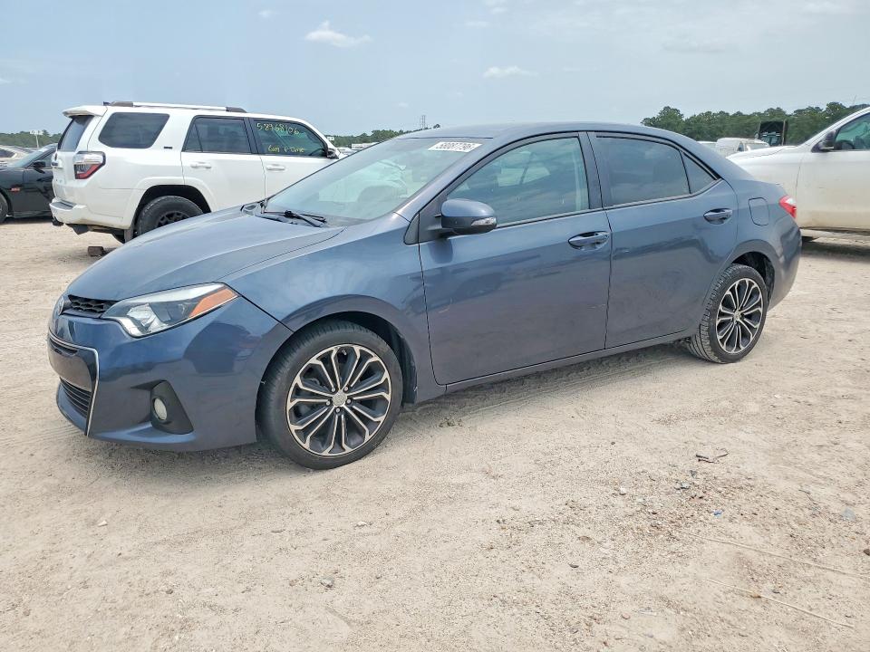 2016 Toyota Corolla VIN 5YFBURHE0GP460423 COPART salvage auction — WATER/FLOOD, Tx - Salvage Title-Flood Damage, sold $2,400 on 2026-07-14 (photo 1)