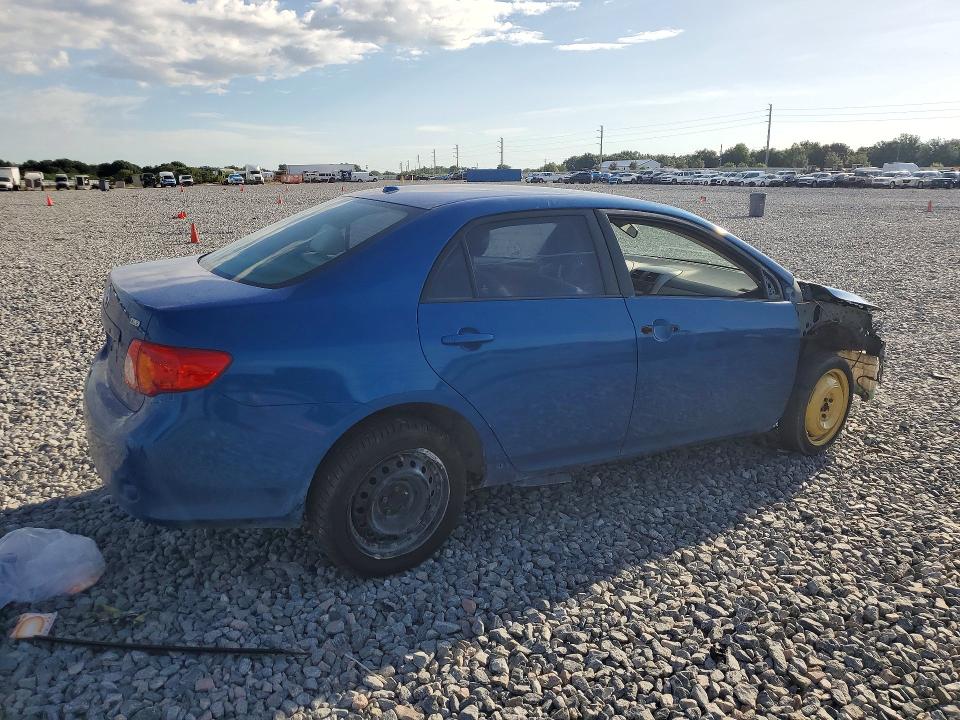 2009 Toyota Corolla VIN JTDBL40E999086405 COPART salvage auction — FRONT END, FL - CERT OF TITLE SLVG REBUILDABLE, sold $15 on 2026-07-21 (photo 3)