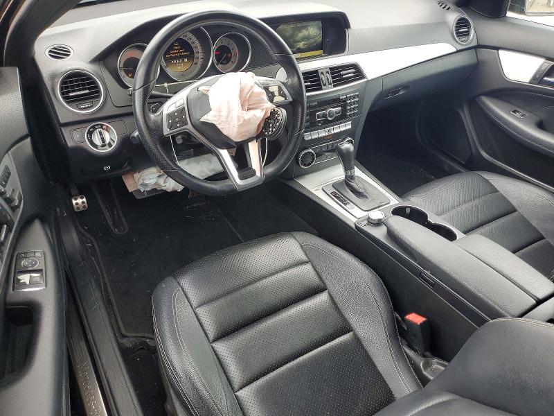 2012 Mercedes-benz C-klasse VIN WDDGJ4HB4CF855641 COPART salvage auction — FRONT END, Tx - Salvage Vehicle Title, sold $175 on 2026-07-23 (photo 8)