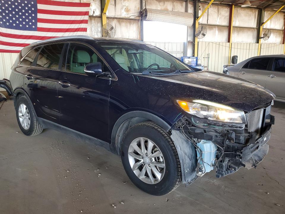 2019 Kia Sorento VIN 5XYPG4A39JG427652 COPART salvage auction — FRONT END, Az - Cert Of Title - Salvage, sold $2,950 on 2026-07-27 (photo 4)