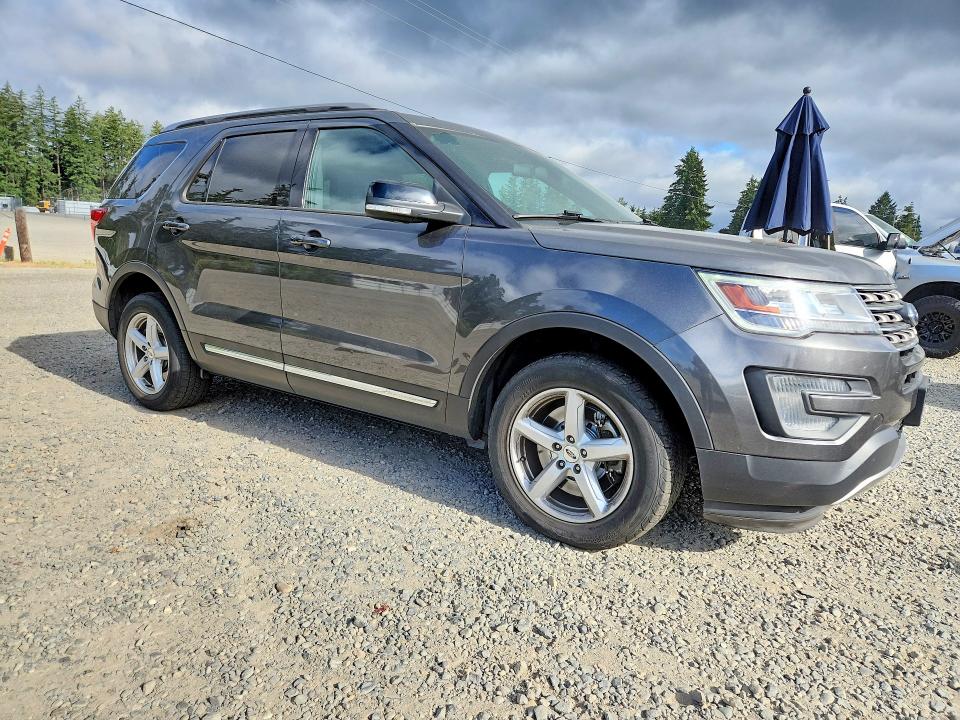 2017 Ford Explorer VIN 1FM5K8D82HGE00462 COPART salvage auction — REAR END, Wa - Bill Of Sale, sold $2,150 on 2026-07-02 (photo 4)