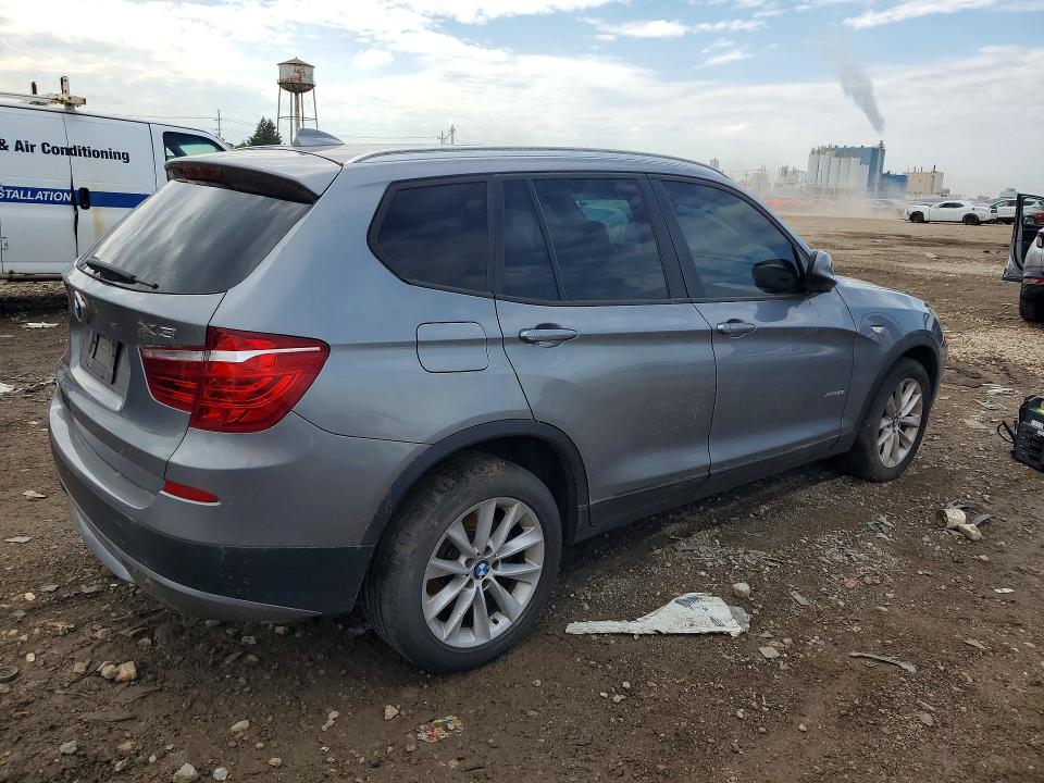2013 BMW VIN 5UXWX9C57D0A21937 COPART salvage auction — MECHANICAL, Il - Certificate Of Title, sold $250 on 2026-07-08 (photo 3)
