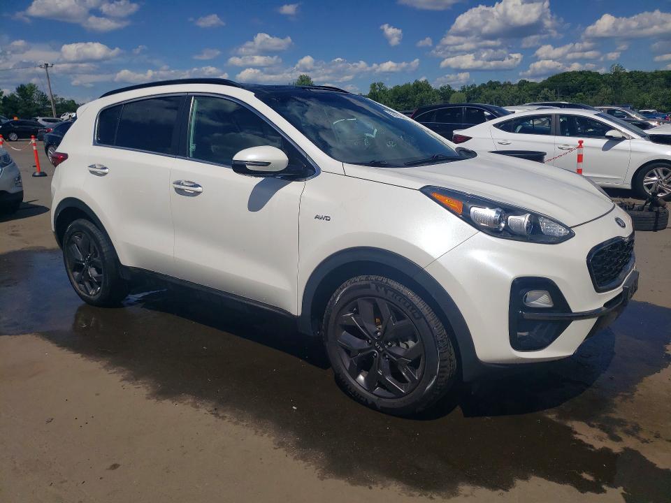2020 Kia Sportage VIN KNDP6CACXL7709277 COPART salvage auction — ROOF, NY - MV-907A SALVAGE CERTIFICATE, sold $2,350 on 2026-07-28 (photo 4)