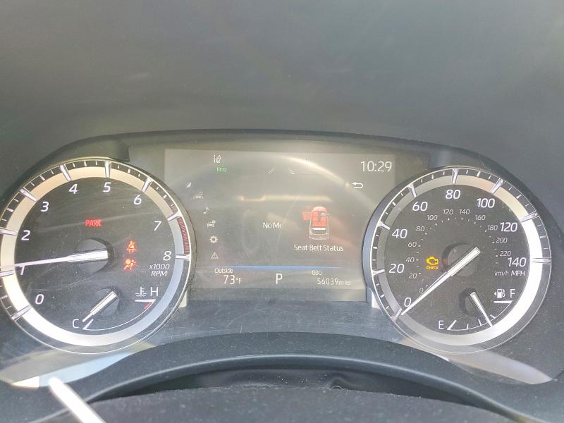 2022 Toyota VIN 5TDGZRBH8NS204027 COPART salvage auction — FRONT END, Nj - Cert Of Title-Salvage, sold $500 on 2026-07-21 (photo 9)