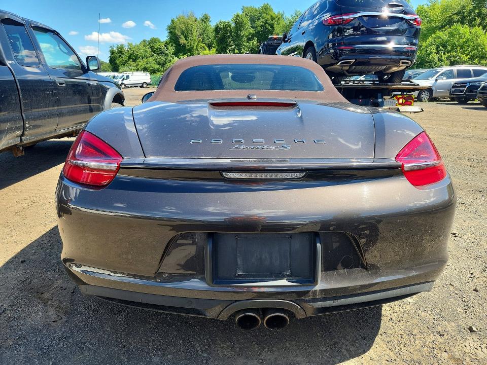 2013 Porsche Boxster VIN WP0CB2A8XDS133253 COPART salvage auction — MECHANICAL, Ct - Cert Of Title-Salvage, sold $2,550 on 2026-07-23 (photo 6)