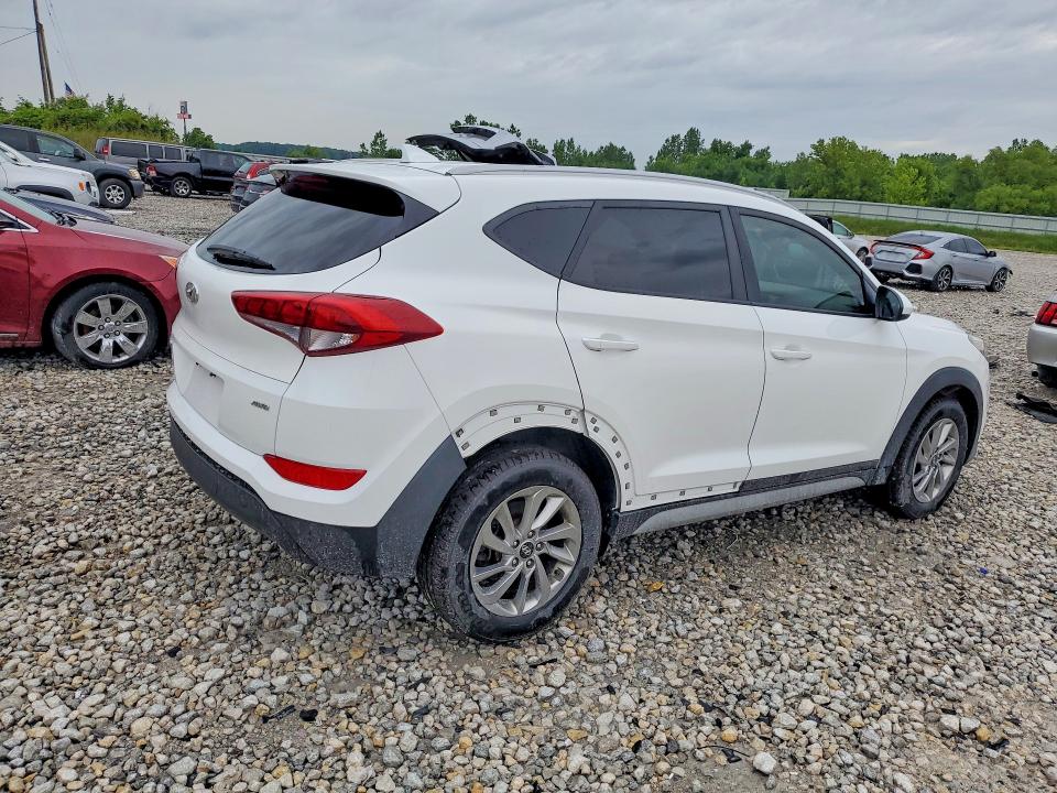 2018 Hyundai Tucson VIN KM8J3CA44JU764924 COPART salvage auction — NORMAL WEAR, Wv - Certificate Of Title, sold $4,100 on 2026-07-16 (photo 3)