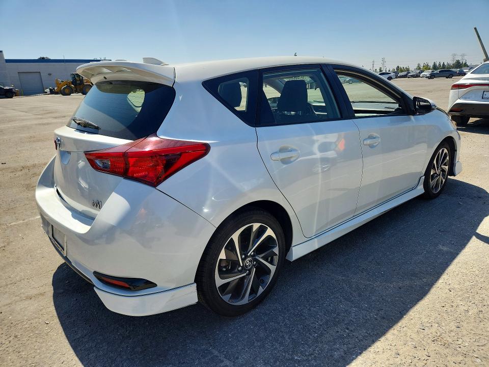 2018 Toyota Corolla VIN JTNKARJE5JJ564643 COPART salvage auction — FRONT END, Ca - Salvage Certificate, sold $2,900 on 2026-07-02 (photo 3)