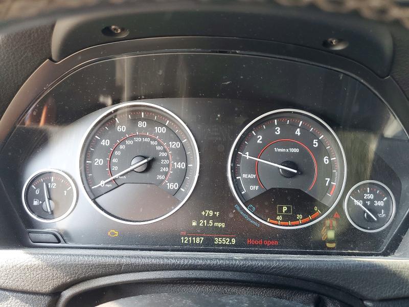 2015 BMW 3er VIN WBA3A9G54FNT09561 COPART salvage auction — FRONT END, Ga - Cert Of Title-Rebuilt Salvage, sold $3,700 on 2026-07-29 (photo 9)