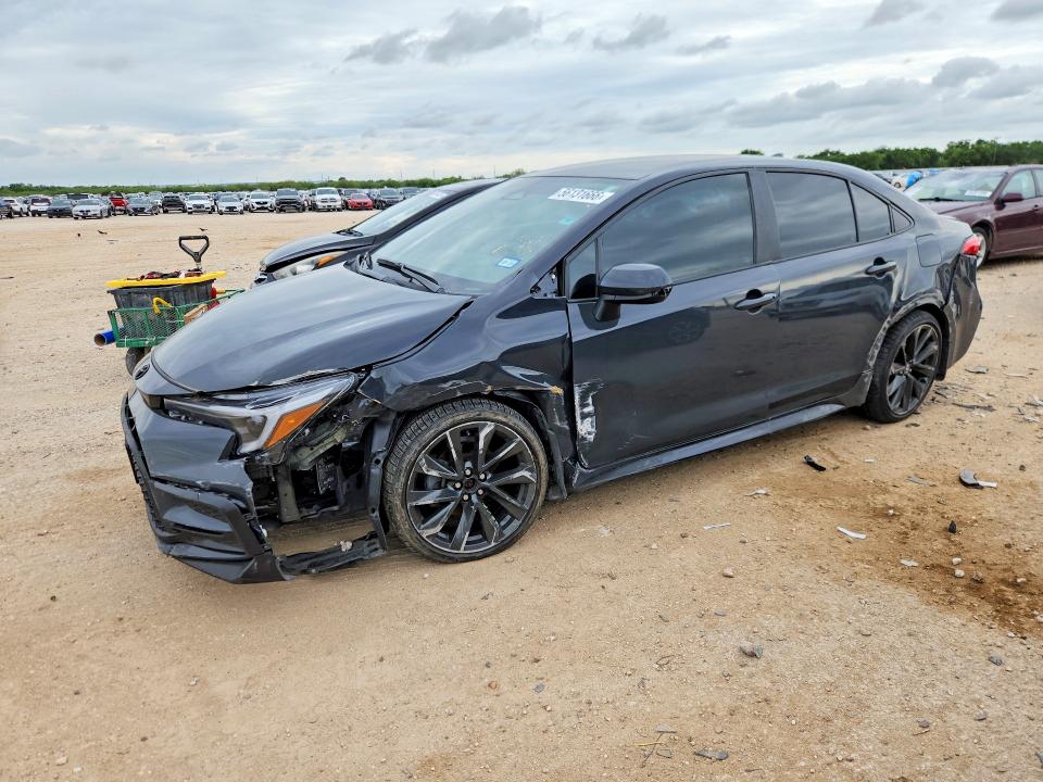 2024 Toyota Corolla VIN 5YFS4MCE7RP209413 COPART salvage auction — FRONT END, TX - SALVAGE VEHICLE TITLE, sold $40 on 2026-07-30 (photo 1)