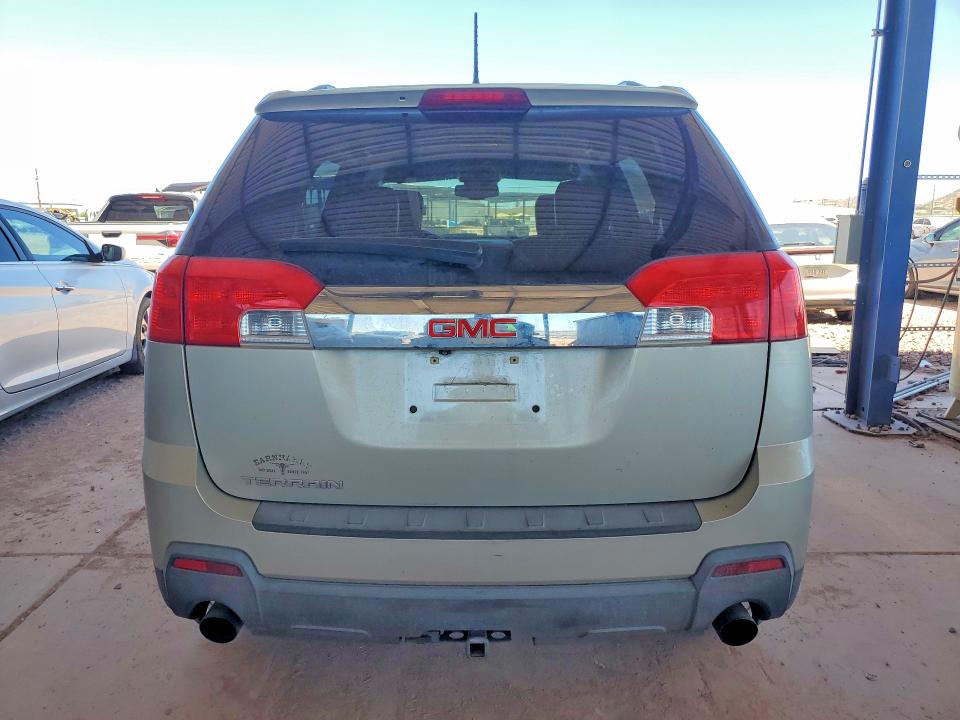 2013 Gmc Terrain VIN 2GKFLUE33D6423622 COPART salvage auction — MECHANICAL, Az - Certificate Of Title, sold $975 on 2026-07-09 (photo 6)