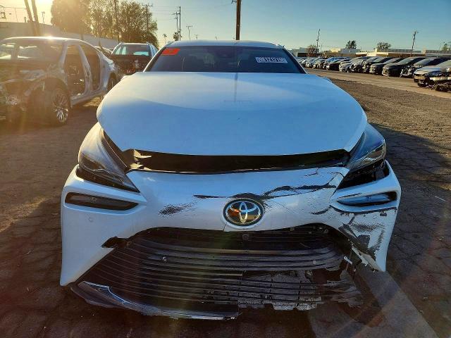 2023 Toyota Mirai VIN JTDAAAAA0PA009610 COPART salvage auction — FRONT END, Ca - Certificate Of Title, sold $425 on 2026-07-14 (photo 5)
