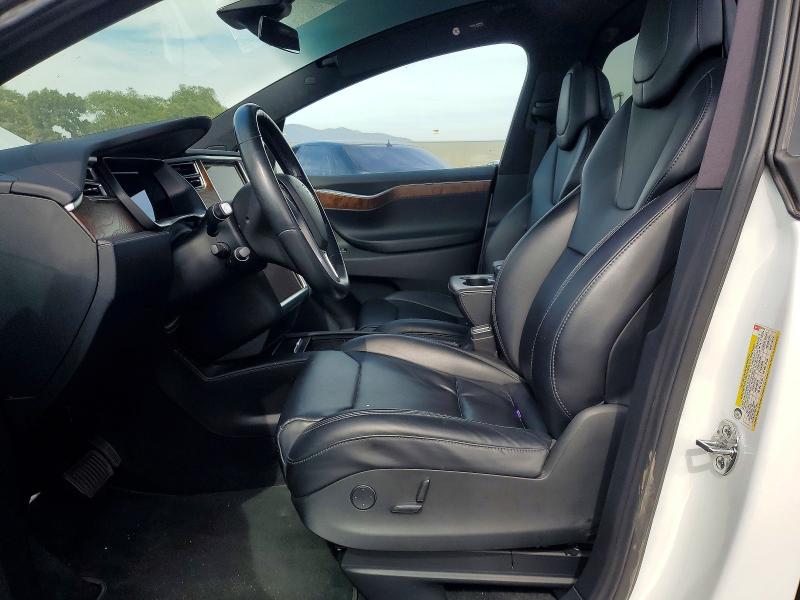 2017 Tesla Model x VIN 5YJXCBE27HF070152 COPART salvage auction — FRONT END, CA - SALVAGE CERTIFICATE, sold $4,250 on 2026-07-28 (photo 7)
