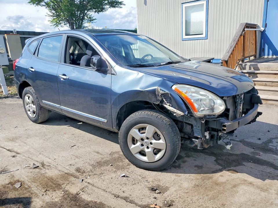 2013 Nissan Rogue VIN JN8AS5MV0DW642307 COPART salvage auction — FRONT END, Pa - Certificate Of Salvage, sold $2 on 2026-07-22 (photo 4)