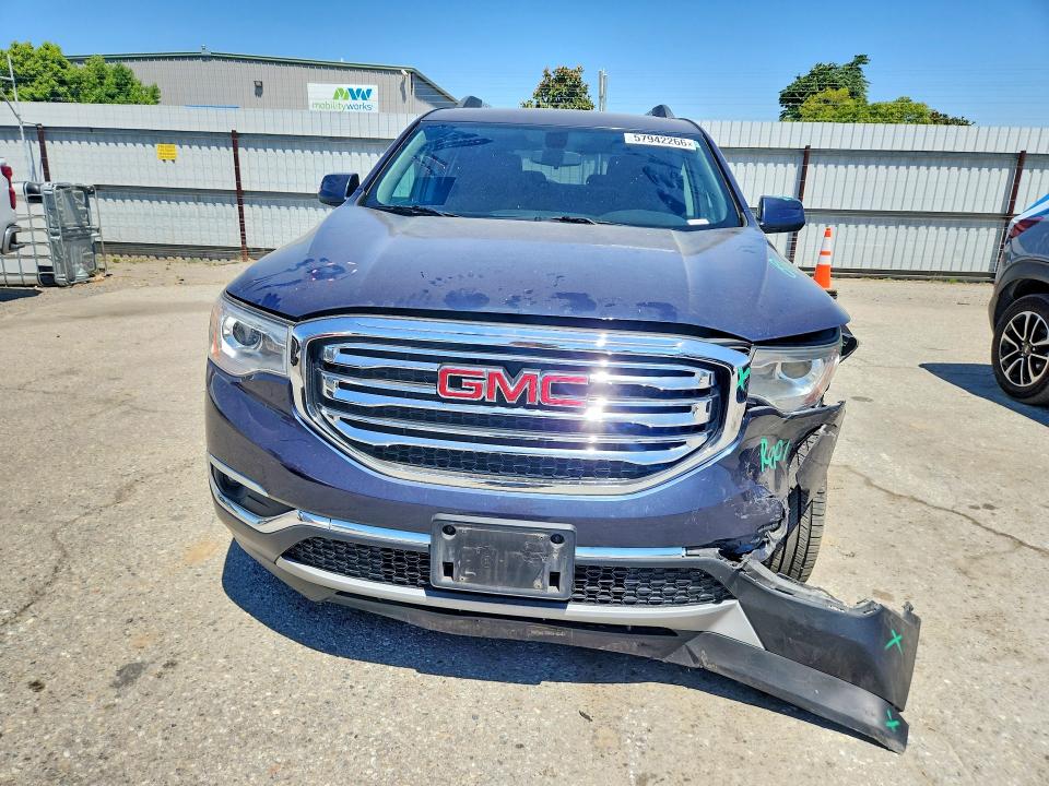 2018 Gmc Acadia VIN 1GKKNLLS6JZ158577 COPART salvage auction — FRONT END, Ca - Salvage Certificate, sold $3,550 on 2026-07-31 (photo 5)