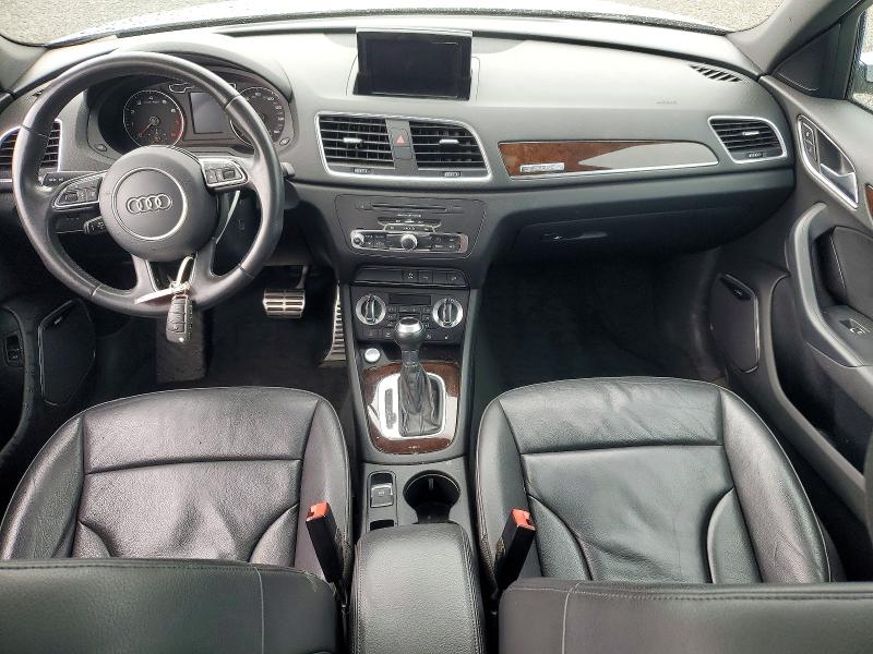 2015 Audi Q3 VIN WA1GFCFS6FR010277 COPART salvage auction — FRONT END, Or - Salvage Title Certificate, sold $1,350 on 2026-08-04 (photo 8)