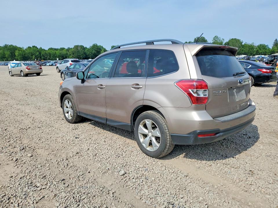 2015 Subaru Forester VIN JF2SJAKC5FH469924 COPART salvage auction — FRONT END, NY - MV-907A SALVAGE CERTIFICATE, sold $500 on 2026-07-29 (photo 2)