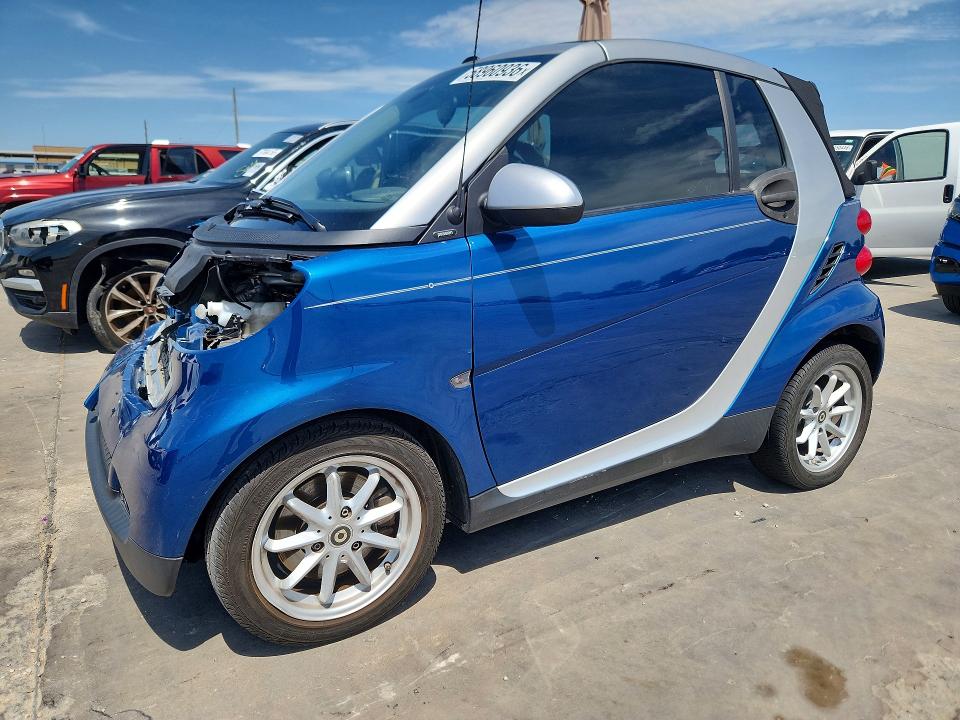 2008 Smart Fortwo VIN WMEEK31X58K125736 COPART salvage auction — FRONT END, Tx - Salvage Vehicle Title, sold $550 on 2026-08-20 (photo 1)