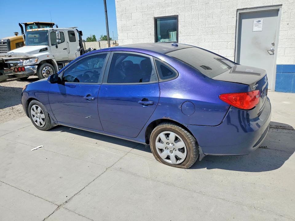 2008 Hyundai Elantra VIN KMHDU46D28U570203 COPART salvage auction — REAR END, UT - SALVAGE CERTIFICATE, sold $650 on 2026-07-20 (photo 2)
