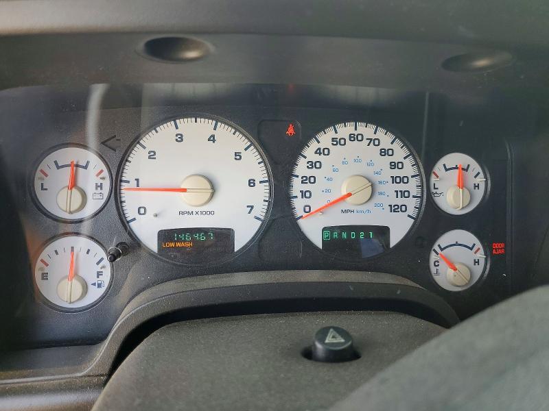 2005 Dodge Ram 1500 VIN 1D7HA18DX5J530979 COPART salvage auction — FRONT END, Ca - Salvage Certificate, sold $1,900 on 2026-07-02 (photo 9)