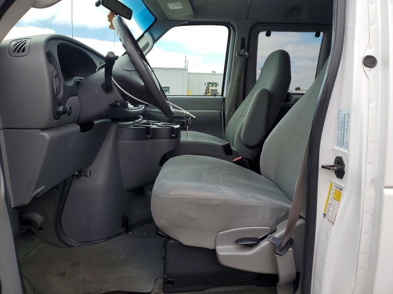 2008 Ford Econoline e350 VIN 1FBNE31LX8DB00777 COPART salvage auction — FRONT END, Ca - Salvage Certificate, sold $1,950 on 2026-07-08 (photo 7)