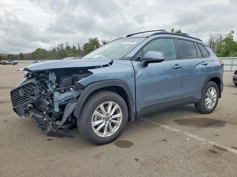 2024 Toyota Corolla cross VIN 7MUCAABG8RV115648 COPART salvage auction — FRONT END, Ny - Mv-907A Salvage Certificate, sold $4,850 on 2026-07-15 (photo 1)