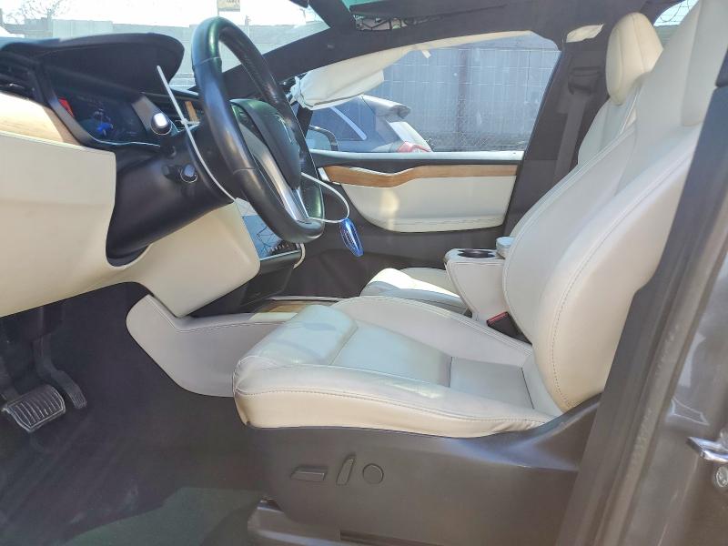 2020 Tesla Model x VIN 5YJXCDE26LF236262 COPART salvage auction — FRONT END, Ca - Salvage Certificate, sold $7,600 on 2026-07-16 (photo 7)