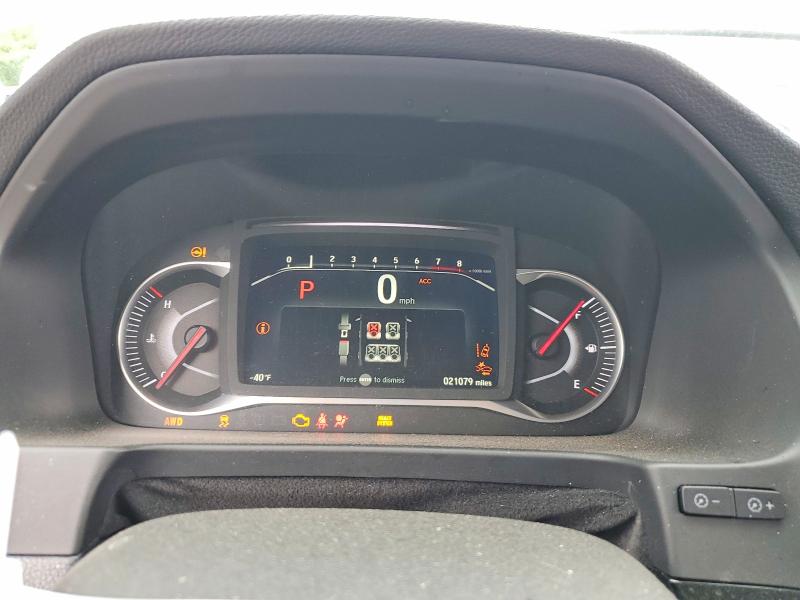 2024 Honda Passport VIN 5FNYF8H88RB005326 COPART salvage auction — FRONT END, Salvage Title, sold $11,500 on 2026-08-20 (photo 9)