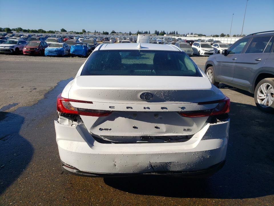 2026 Toyota Camry VIN 4T1DAACK4TU251727 COPART salvage auction — REAR END, CA - SALVAGE CERTIFICATE, sold $60 on 2026-07-27 (photo 6)