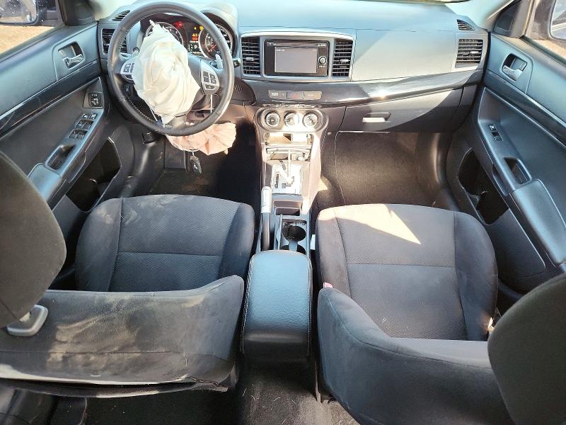 2014 Mitsubishi Lancer VIN JA32U8FW6EU020730 COPART salvage auction — FRONT END, Il - Salvage Certificate, sold $275 on 2026-07-16 (photo 8)