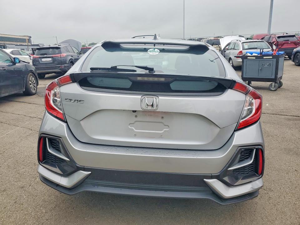 2021 Honda Civic VIN SHHFK7H62MU200857 COPART salvage auction — UNDERCARRIAGE, Oh - Cert Of Title-Salvage, sold $7,500 on 2026-07-17 (photo 6)