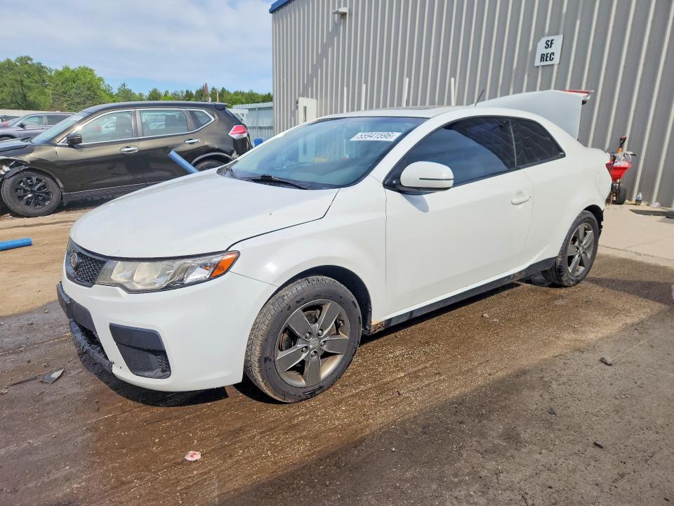 2012 Kia Forte VIN KNAFU6A25C5478193 COPART salvage auction — REAR END, Wi - Junked Vehicle Bill Of Sale, sold $300 on 2026-07-20 (photo 1)