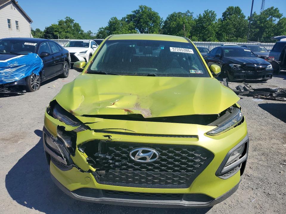2018 Hyundai Kona VIN KM8K12AA1JU116791 COPART salvage auction — FRONT END, Pa - Certificate Of Salvage, sold $950 on 2026-07-30 (photo 5)