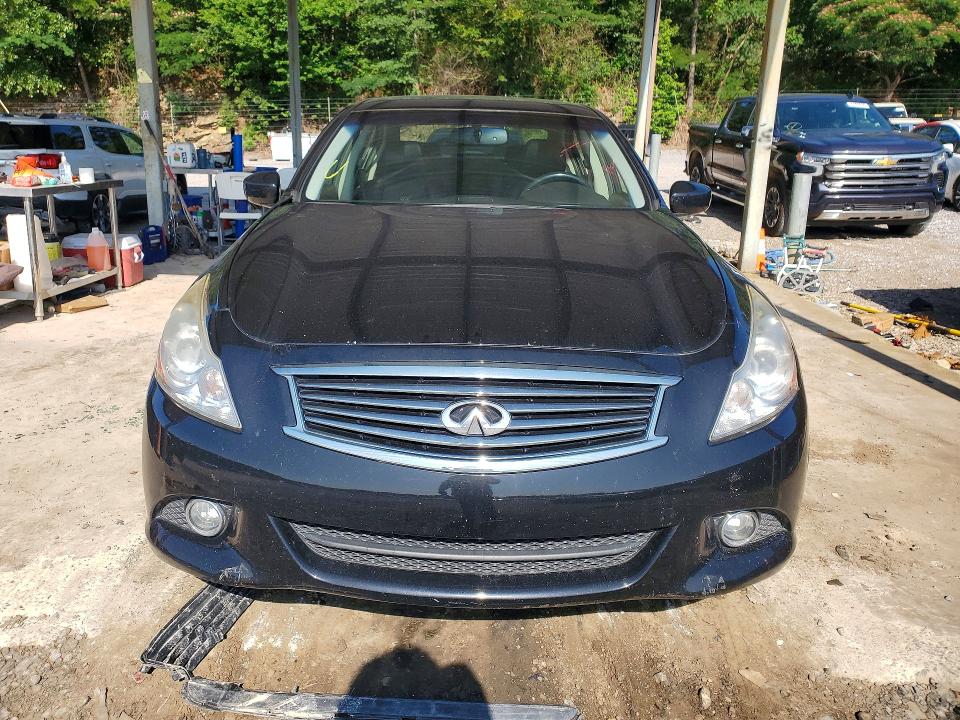 2013 Infiniti G37 VIN JN1CV6AP1DM715397 COPART salvage auction — FRONT END, AL - CERT OF TITLE-SALVAGE TITLE, sold $1,400 on 2026-07-14 (photo 5)