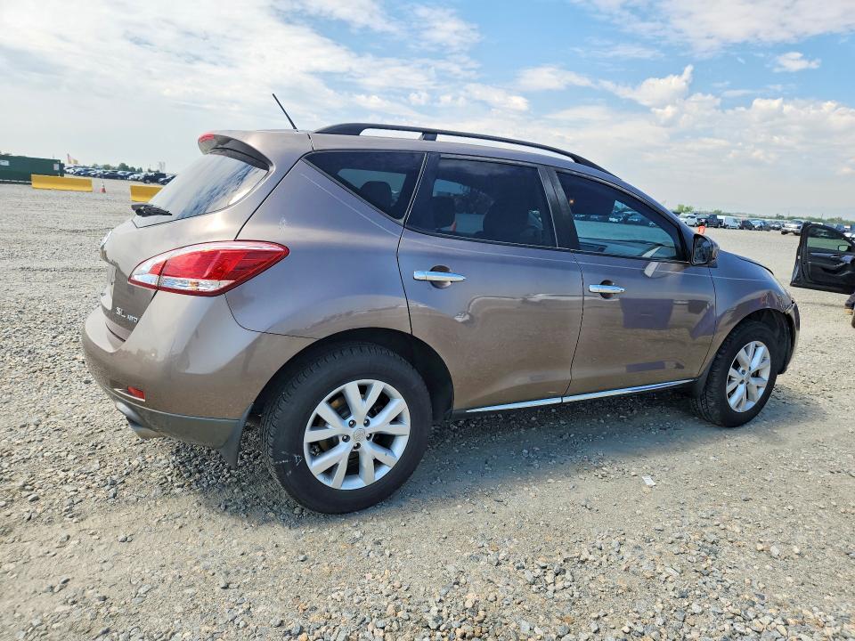 2012 Nissan Murano VIN JN8AZ1MW3CW205171 COPART salvage auction — FRONT END, CO - PUBLIC - SALVAGE TITLE (P), sold $1,550 on 2026-07-02 (photo 3)