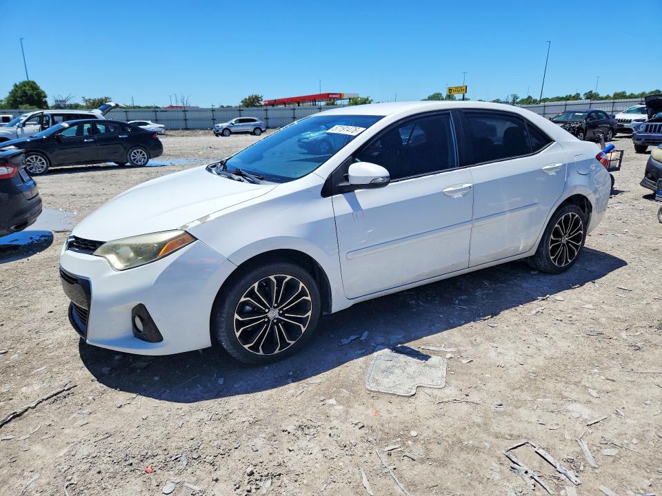 2015 Toyota Corolla VIN 5YFBURHE2FP207702 COPART salvage auction — HAIL, Il - Salvage Certificate, sold $4,450 on 2026-07-13 (photo 1)