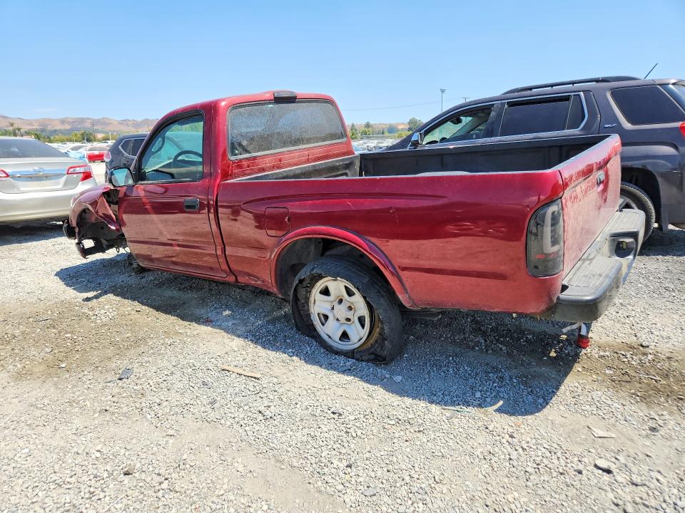2004 Toyota Tacoma VIN 5TENL42N64Z402222 COPART salvage auction — FRONT END, Ca - Salvage Certificate, sold $975 on 2026-07-08 (photo 2)