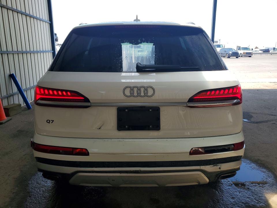 2025 Audi Q7 VIN WA1LVBF75SD016117 COPART salvage auction — REAR END, CO - CERTIFICATE OF TITLE (P), sold $30,250 on 2026-07-08 (photo 6)
