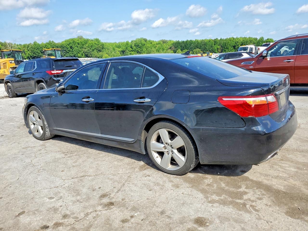 2012 Lexus LS 460 VIN JTHBL5EF5C5112065 COPART salvage auction — Front End, TN - SALVAGE CERTIFICATE, sold $1,750 on 2026-07-09 (photo 2)