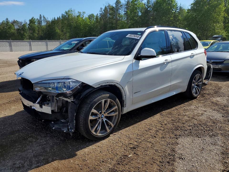 2018 BMW X5 VIN 5UXKR0C54JL075451 COPART salvage auction — FRONT END, On - Permit No Brand - Unfit, sold $27,250 on 2026-07-14 (photo 1)