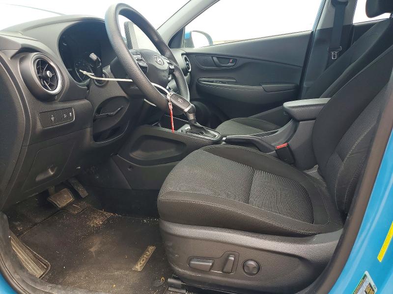 2023 Hyundai Kona VIN KM8K6CAB5PU981286 COPART salvage auction — FRONT END, Mo - Salvage Certificate Of Title, sold $3,750 on 2026-07-30 (photo 7)