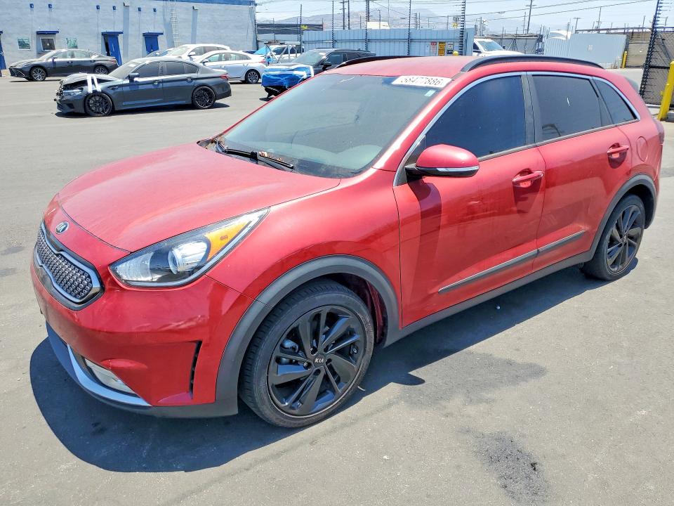 2019 Kia Niro VIN KNDCC3LC3K5310337 COPART salvage auction — REAR END, CA - SALVAGE CERTIFICATE, sold $4,100 on 2026-07-20 (photo 1)